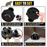 Strong Snap Mouse Rat Traps-High Sensitive Snap Big Plastic Mouse Trap Rodent Catcher - V.I.P Digital Presence