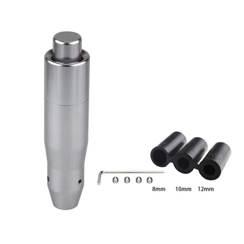 Personalized modification of automotive general metal gear head racing colorful gear lever metal simple wave stick head handbrake - V.I.P Digital Presence