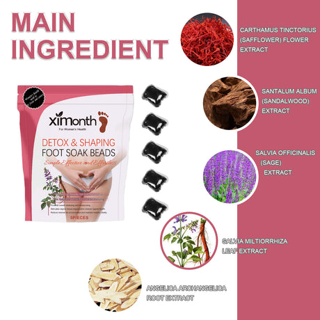 Detox & Shaping Foot Soak Beads, Clean Body Odor Relieve Itching Discomfort Moisturize Cold Foot Bath Gel - V.I.P Digital Presence