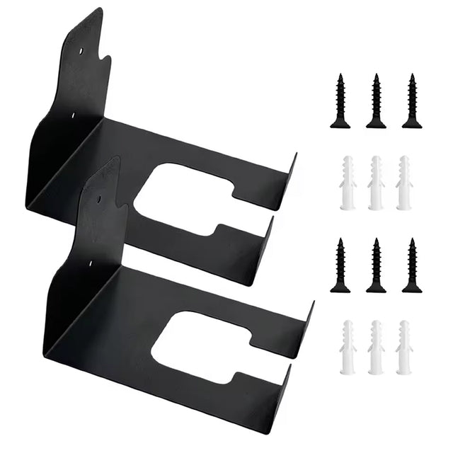 Rustproof Wall - mounted Hanger Rack: Heavy - duty, perfect for storing garden trimmers and other tools. - V.I.P Digital Presence