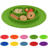 Infants Ellipse Silicone Feeding Food Plate - V.I.P Digital Presence