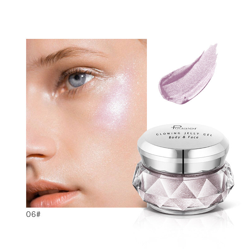 Pudaier Jelly Gel Face Highlighter Body Highlighter Mermaid Eyeshadow - V.I.P Digital Presence