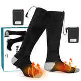 3-speed heating socks with charging intelligent heating warm feet outdoor anti cold long socks for warmth - V.I.P Digital Presence