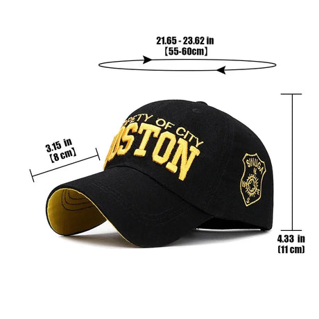 Soft Top Sports Baseball Cap Cotton 3D Embroidery Unisex Snapback Cap Tennis Hat Dad Cap - V.I.P Digital Presence