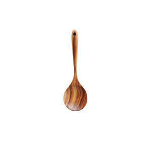 Teak wood solid wood heat-resistant soup spoon, rice spoon, household set cooking shovel spoon - V.I.P Digital Presence