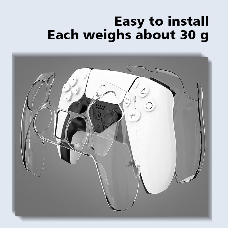 PS5 Gaming Controller Crystal Case PC Transparent Split Controller Protective Case PS5 Controller Protective Crystal Hard Case - V.I.P Digital Presence