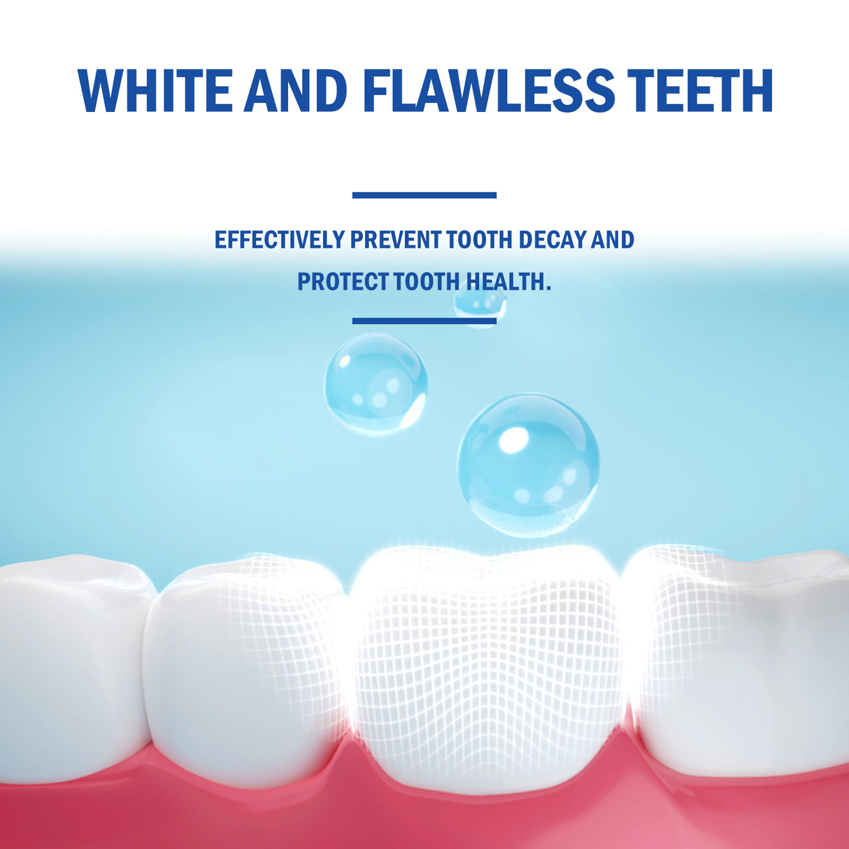 Probiotic Bright White Teeth Mousse, Deep Cleaning Stains And Tartar White Teeth Fresh Breath Gum Care - V.I.P Digital Presence