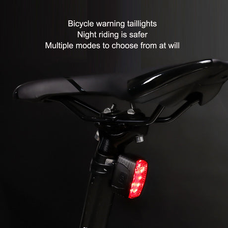 Bicycle headlight and taillight set, highway warning light, high brightness LED lighting, mountain bike outdoor riding accessori - V.I.P Digital Presence