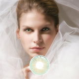 1PCS FDA Certificate Eyes Beautiful Pupil Colorful Girl Cosplay Contact Lenses Green - V.I.P Digital Presence