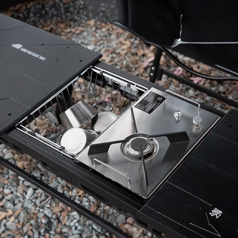 IGT Stainless Steel Folding Basket: Drain & Wash, Ideal Camping Table Accessory. - V.I.P Digital Presence