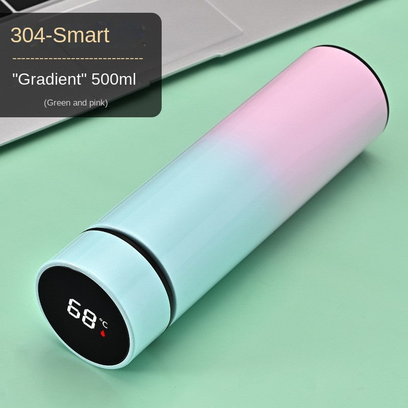 Smart Temperature Measurement Insulated Cup 304 Stainless Steel Water Cup Portable Home Cup Gift Cup Wholesale Engraving - V.I.P Digital Presence