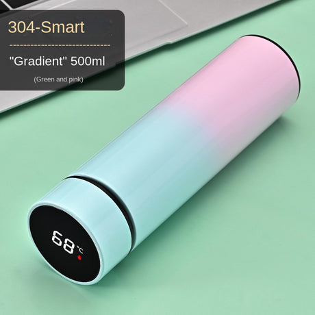 Smart Temperature Measurement Insulated Cup 304 Stainless Steel Water Cup Portable Home Cup Gift Cup Wholesale Engraving - V.I.P Digital Presence