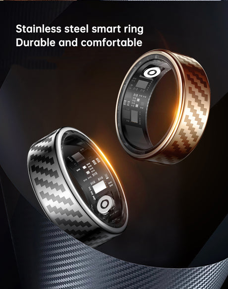 Smart Ring Heart Rate Blood Oxygen Sleep HRV Heart Rate Variability Stress Test Intelligent Finger Ring Manufacturer - V.I.P Digital Presence