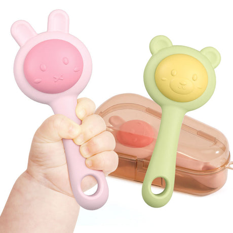 Baby Ringing Bell Toy Can Bite Water Boiled Small Sand Hammer Hand Ringing Bell Sand Hammer - V.I.P Digital Presence
