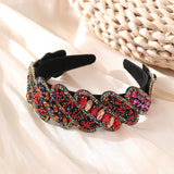 Fashionable Mizhu Water Diamond Baroque Hair Hoop - V.I.P Digital Presence