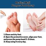 Medical Nail Fungus Foot Spray, Repair Thickening Gray Nail Rot Foot Moisturizing And Cleansing Armor - V.I.P Digital Presence