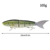 Swimbait Balam 23cm Lure Madness Giant Bait Balam Lure for Big Bait Bass Catfish Hard Lures Giant Baits Big Pike Jointed Lures - V.I.P Digital Presence