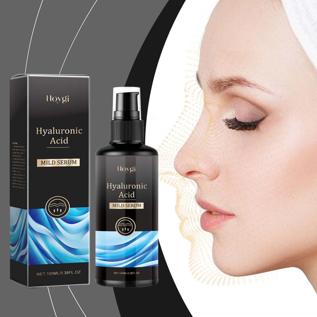 Hyaluronic Acid Facial Essence, Hydrating, Soothing, Radiant, Moisturizing, Hydrating And Firming Essence - V.I.P Digital Presence