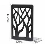 1 Pair Metal Fashion Bookends Bookends for Shelves Metal Bookend Supports for Shelves and Desk - V.I.P Digital Presence