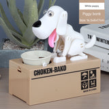 Automated Plastic Coin Bank in Panda/Cat Shape - Electronic Deposit, Savings for Kids, Great Gift - V.I.P Digital Presence