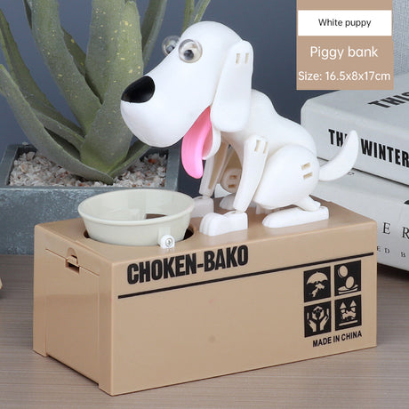 Automated Plastic Coin Bank in Panda/Cat Shape - Electronic Deposit, Savings for Kids, Great Gift - V.I.P Digital Presence
