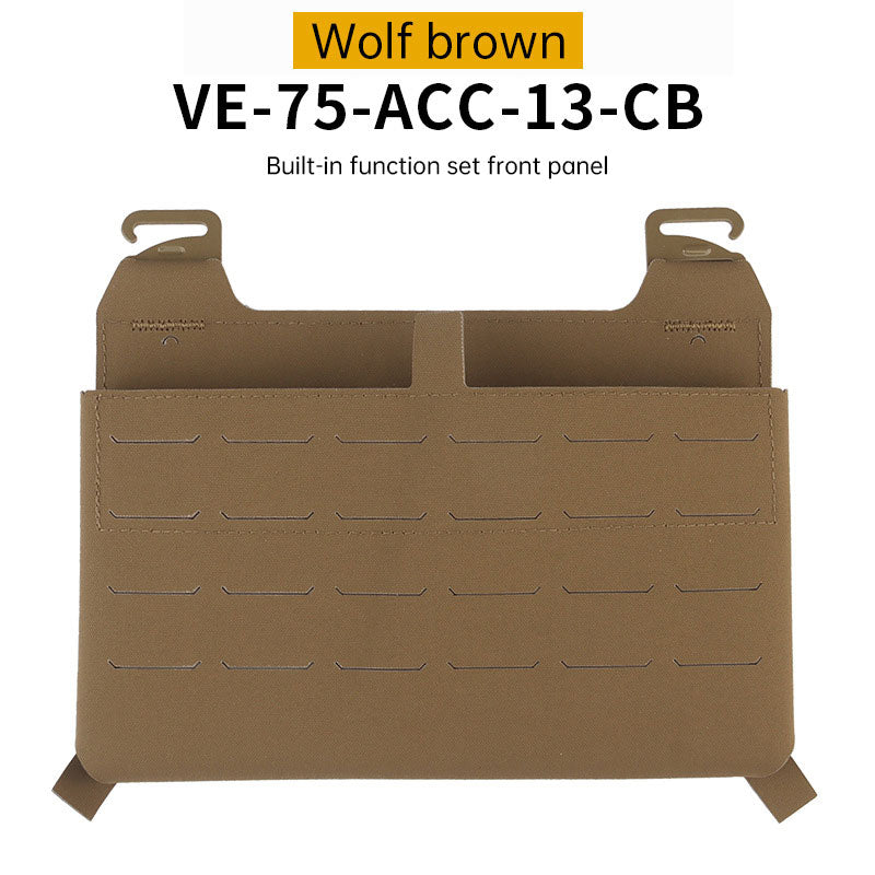 WoSporT can accommodate three 5.56 (or two 7.62) inner pockets with built-in function cover camouflage front panel - V.I.P Digital Presence