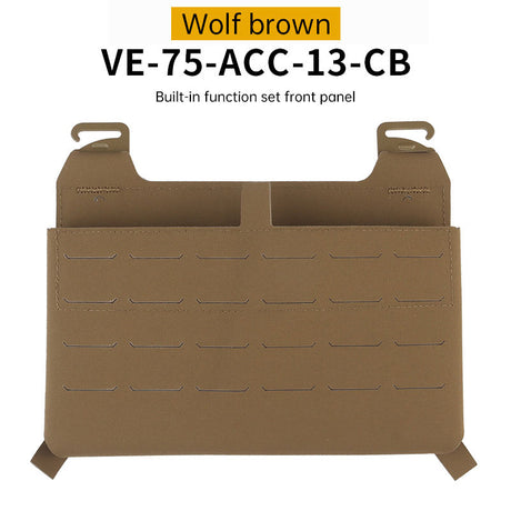 WoSporT can accommodate three 5.56 (or two 7.62) inner pockets with built-in function cover camouflage front panel - V.I.P Digital Presence