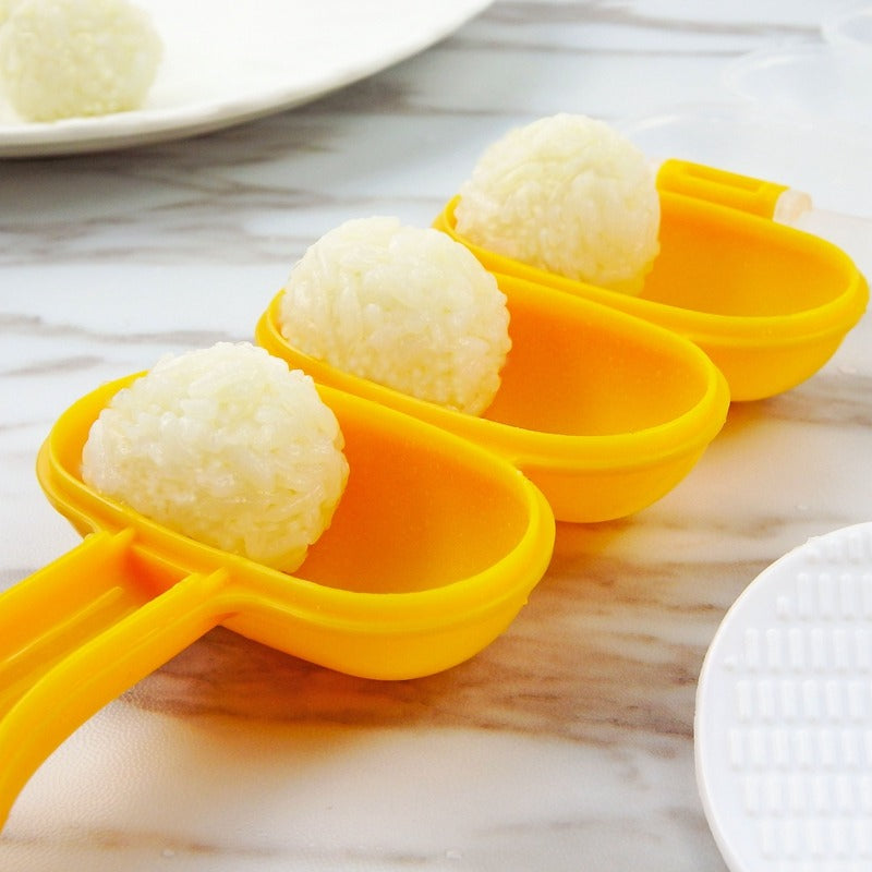 Food grade pp baking tool wobbly meatball artifact cartoon children's sushi Rice and vegetable roll mold - V.I.P Digital Presence