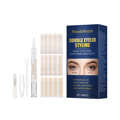 Double Eyelid Styling, Invisible Glue-free Natural Mesh Is Sticky When It Meets Water Lace Olive Type - V.I.P Digital Presence