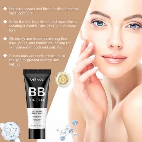 Concealer Bb Cream Series Oil Control Lightweight Concealer Brightening Skin Daily Lazy Skin Bb Cream - V.I.P Digital Presence