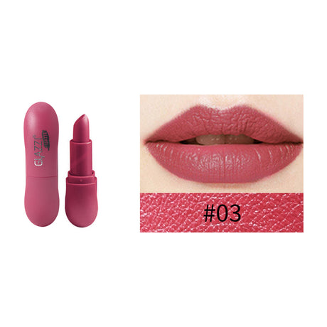 12 Color Rhombic Matte Lipstick Yeast Color Does Not Stick To The Cup And Does Not Fade - V.I.P Digital Presence