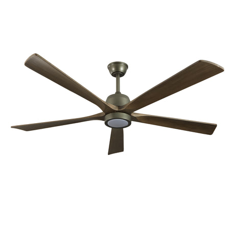 60 "modern wooden ceiling fan with lighting and remote control, 6-speed noiseless reversible DC motor ceiling fan - V.I.P Digital Presence