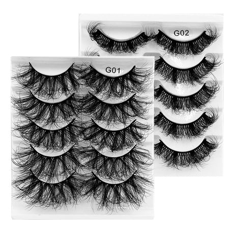 5 Pairs Of New Style Fake Eyelashes Of Fried Hair 8D FLUFFY - V.I.P Digital Presence
