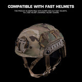 FAST SF Ultra-high Cut Camouflage Helmet Cover (Medium Size, M) - V.I.P Digital Presence