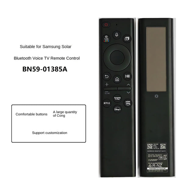 Samsung Solar Bluetooth Voice TV Remote Control BN59-01385A Upgraded Premium Version - V.I.P Digital Presence