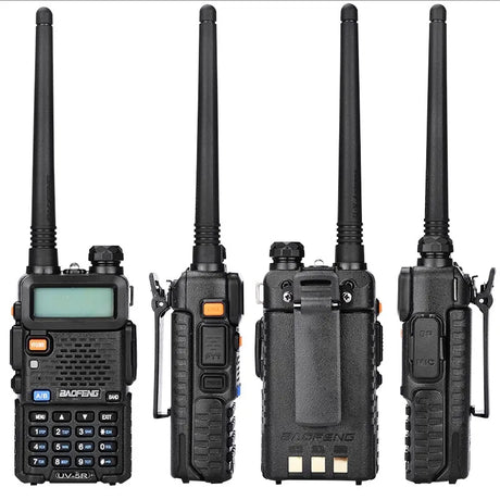 BaoFeng UV-5R Walkie Talkie Professional CB Radio Baofeng UV5R Transceiver 128CH 5W VHF&UHF Handheld UV 5R For Hunting Radio - V.I.P Digital Presence