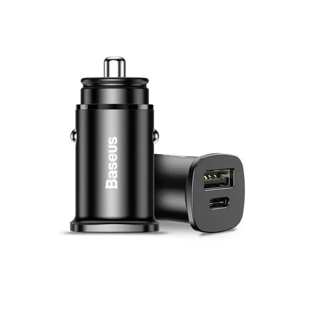 Baseus 30W Dual USB C PD Quick Charge QC 4.0 Car Charger For Mobile Phone Charger Fast USB PD Type C AFC SCP Car Phone Charger - V.I.P Digital Presence