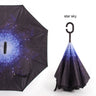 C Handle Windproof Reverse Folding Umbrella Man Women Sun Rain Car Inverted Umbrellas - V.I.P Digital Presence