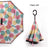 C Handle Windproof Reverse Folding Umbrella Man Women Sun Rain Car Inverted Umbrellas - V.I.P Digital Presence