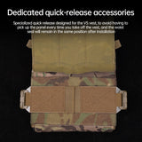 One Pair (2 Pieces) Style 3Ac Kit for FCPC V5 Tactical Vest Cummerbunds, with Quick Release Buckle, made of imported Tegris. - V.I.P Digital Presence