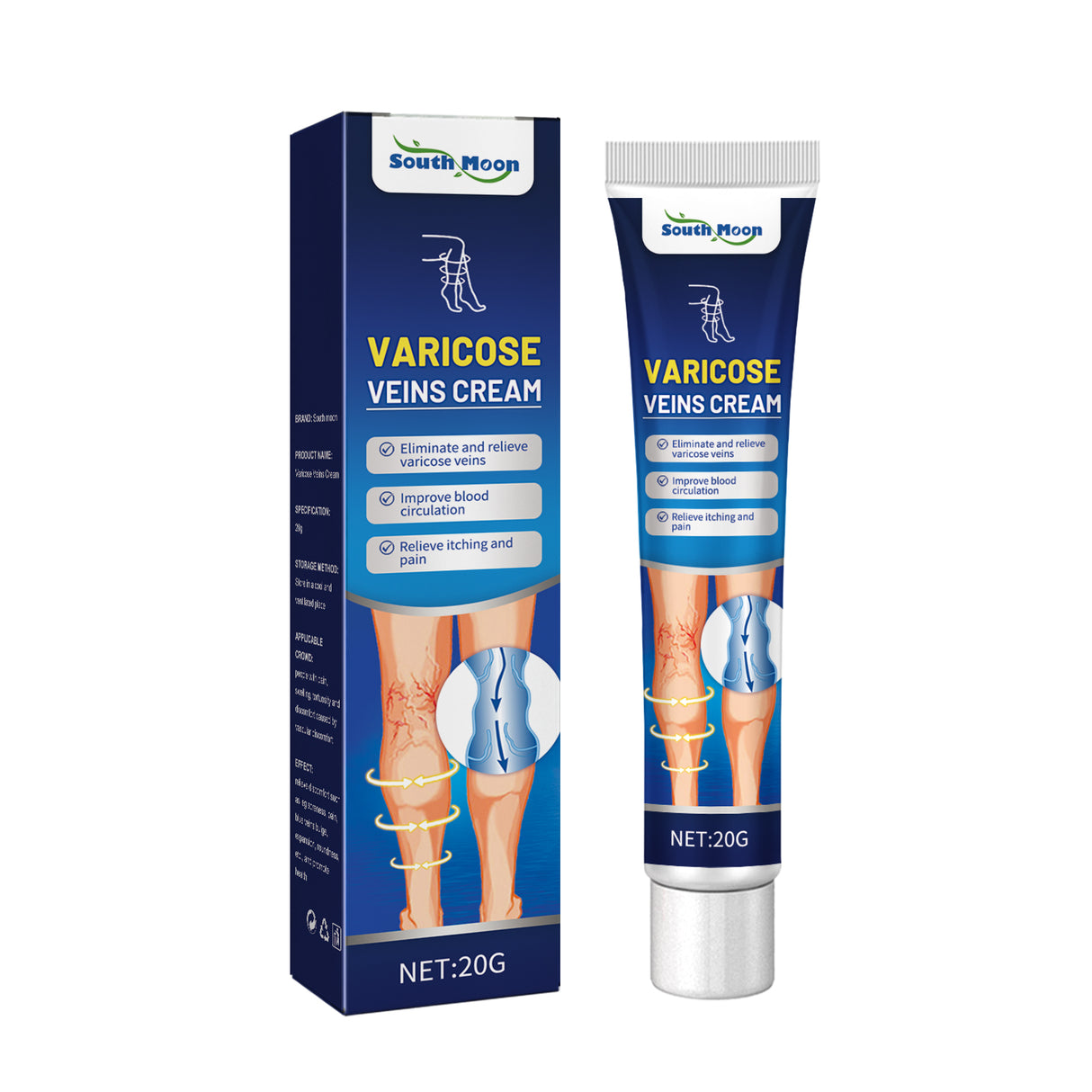 Vein Massage Varicose Cream Repair Earthworm Legs To Relieve Leg Blood Vessel Bulge And Varicoidea - V.I.P Digital Presence