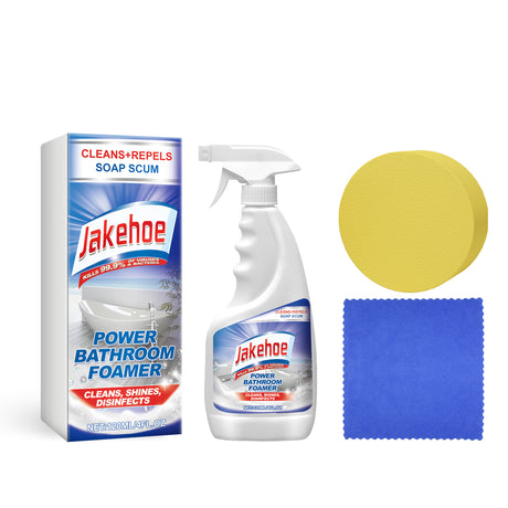 Power Bathroom Foamer, Toilet Tub Wash Basin Tile Decontamination Cleaning Spray - V.I.P Digital Presence