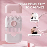 A multifunctional two in one hair clipper for girls at home, designed for trimming broken hair, branching hair, and thinning hai - V.I.P Digital Presence