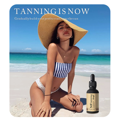 Enjoy Skin Organic Self Tanning serum Wholesale Sunless Tanner Solution serum Home Oils Tan Self Tanner Tanning serum Drops - V.I.P Digital Presence