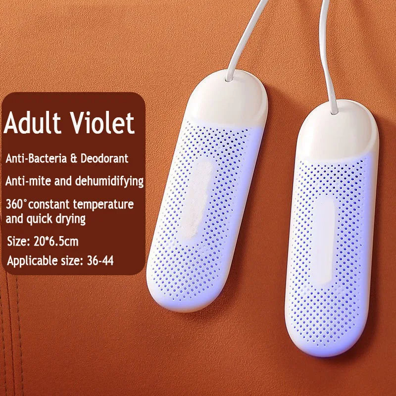 Portable Shoe Dryers Freshener Device Dryer 110V/ 220V Timing Shoes Footwear Electric Heater Socks Ultraviolet Dehumidifier - V.I.P Digital Presence