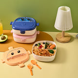 Fashion children's student portable lunch box camping picnic lunch box Peter Pan shape compartment lunch box - V.I.P Digital Presence