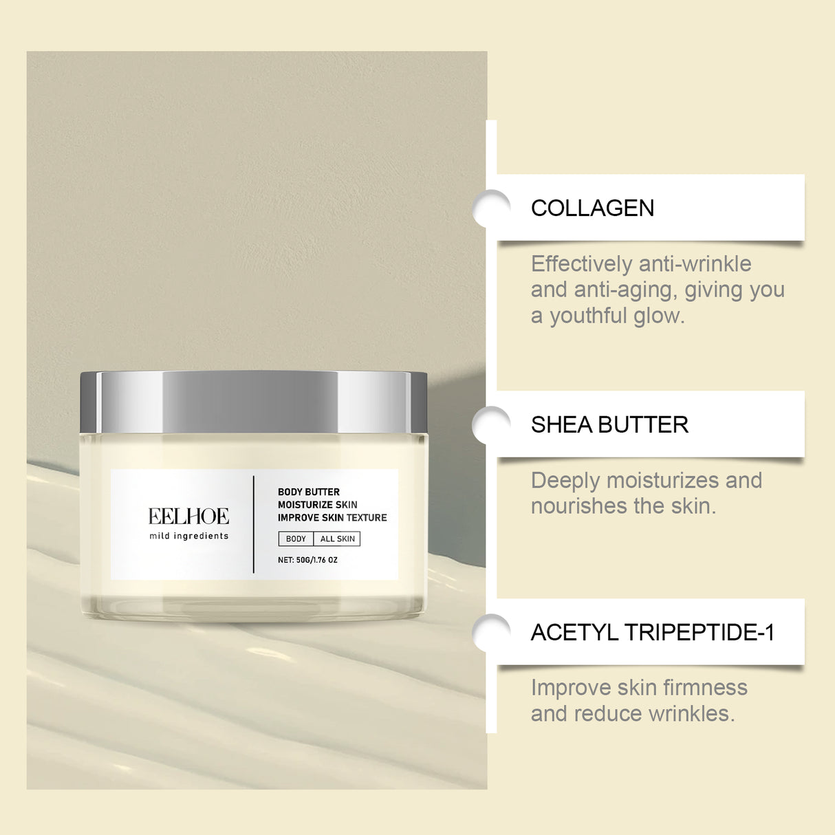 Body Moisturizer Hydrates Body Care Moisturizes Tender Skin And Enhances Skin Shine