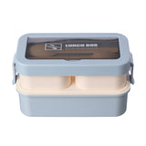 Stylish and simple microwaveable double-layered lunch box for storing lunch boxes - V.I.P Digital Presence