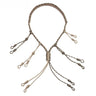 Hunting Decoy Rope Hunting Duck Call Lanyard Cord Hunter Game Whistle Lanyard Hunting Decoy Rope with 12 Adjustable Loops Rings - V.I.P Digital Presence