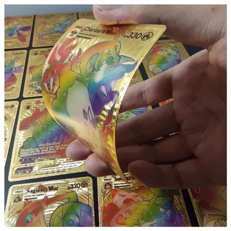Pok é mon Gold Card Pikachu Card Spitfire Dragon VMAX Pok é mon Pok é mon PTCG English Flash Card - V.I.P Digital Presence